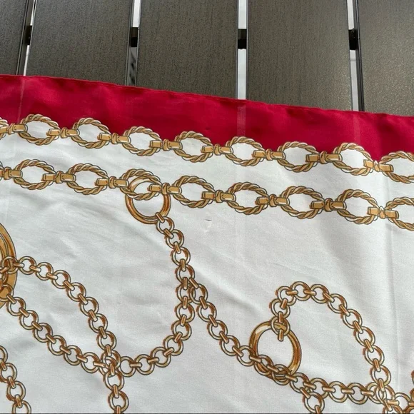 SHEIN OVERSIZED GEOMETRIC PAISLEY PATTERNED BANDANA SCARVES!! - Picture 6 of 12